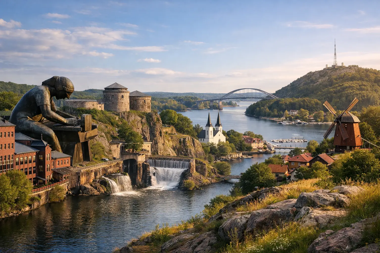 Borås, Trollhättan, Vänersborg, Uddevalla och Skövde