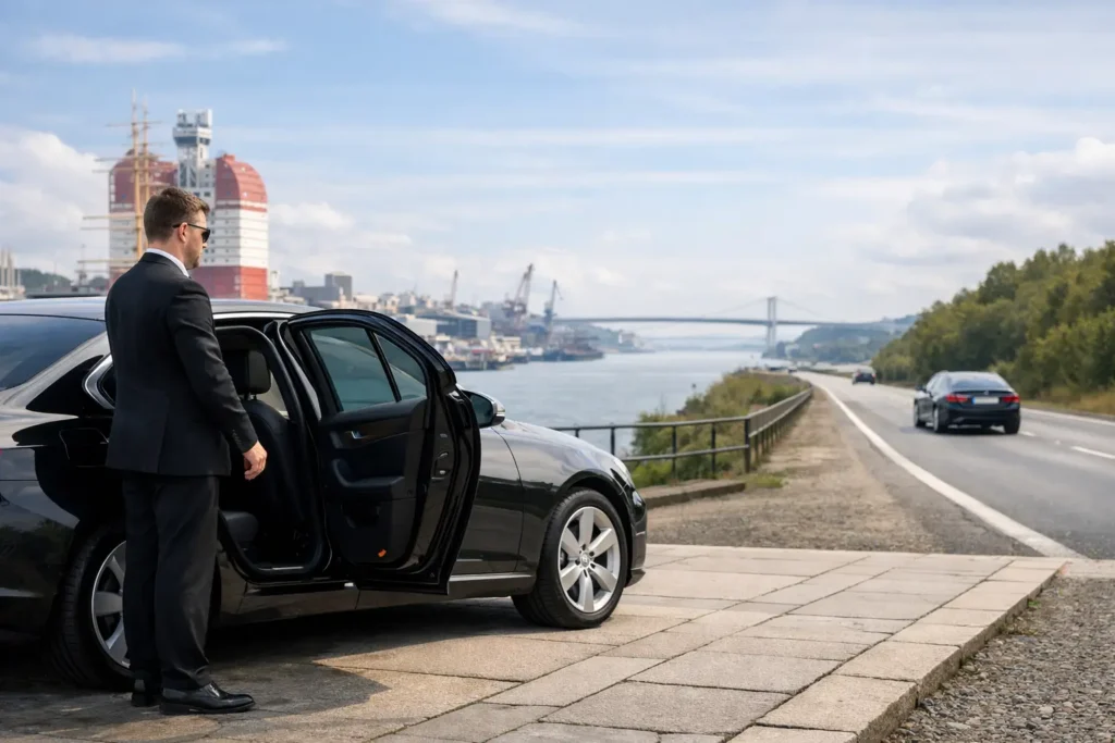 Gothenburg–Västerås med chaufför och fast pris