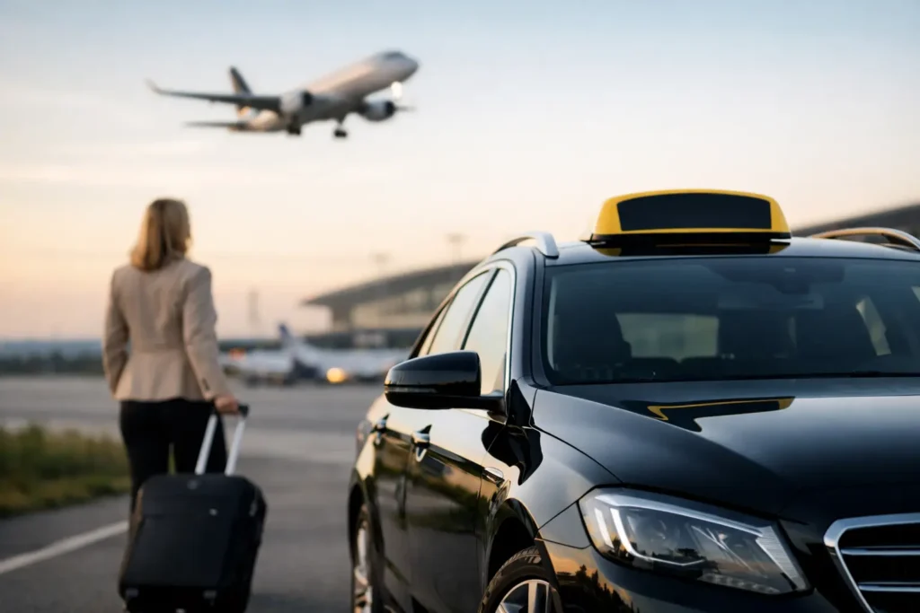 Taxi i Lerum - boka trygg resa till flygplatsen