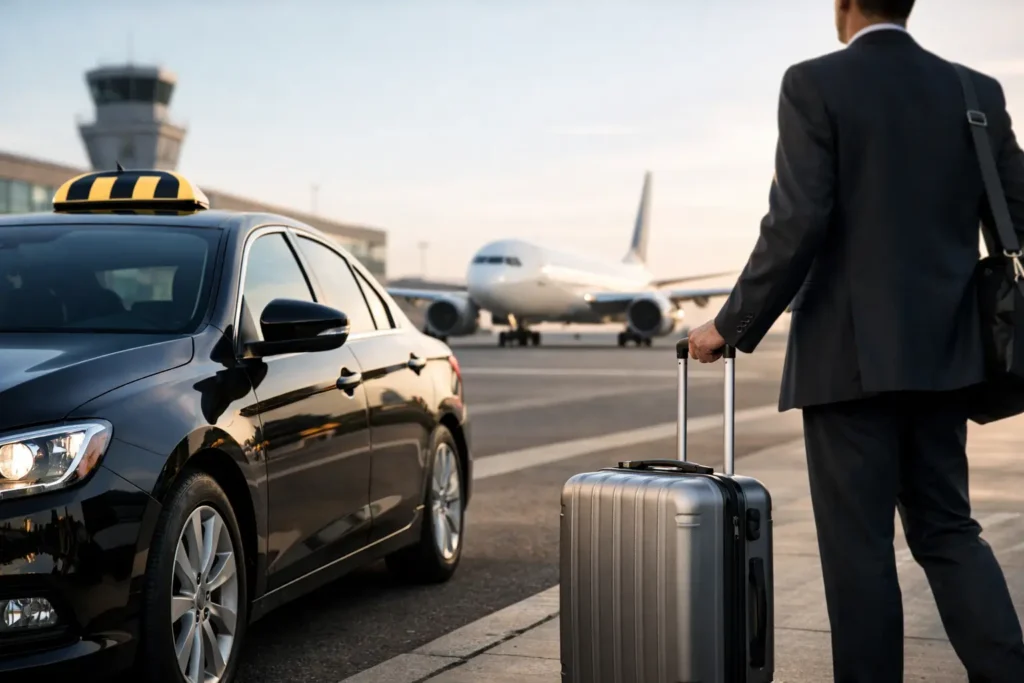 TAXITIME Airport Long Distance för trygga resor
