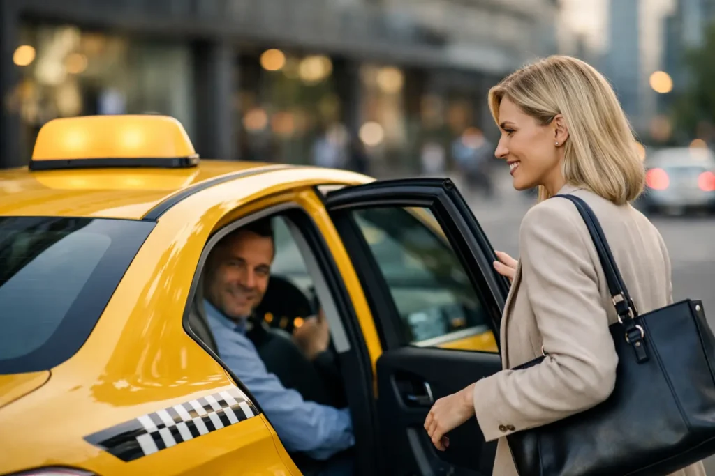 TAXITIME Book Taxi Stressfree för en trygg resa
