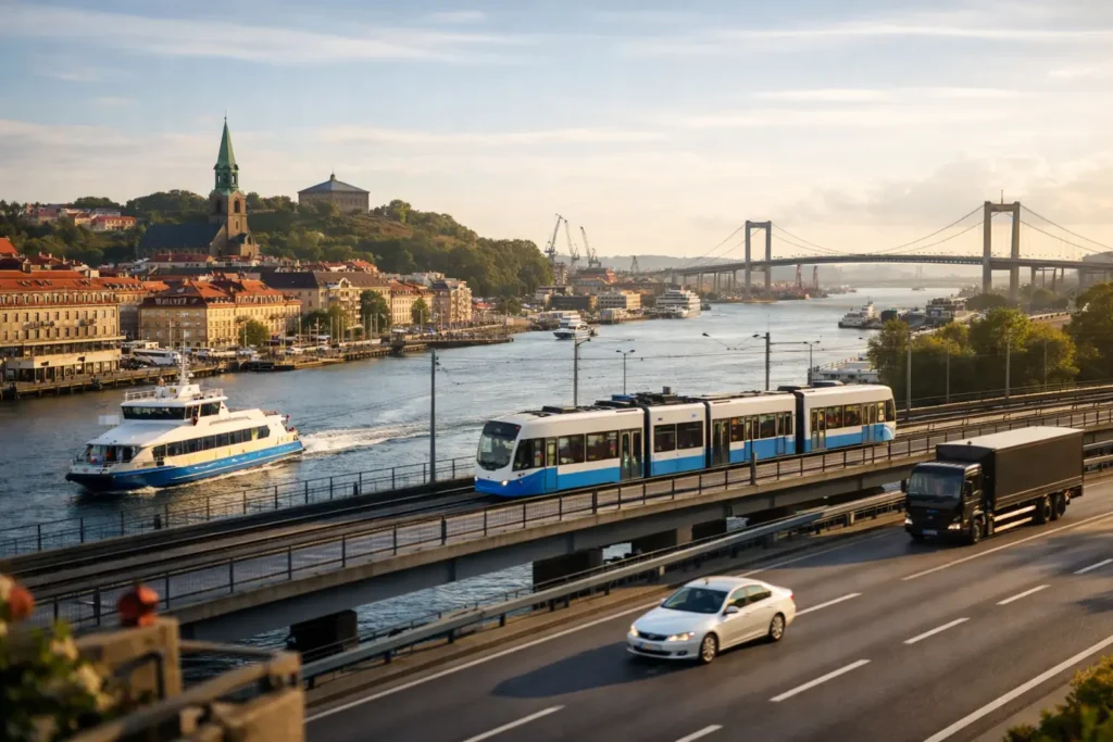 Transport i Centrum, Vasastan och hela Göteborg