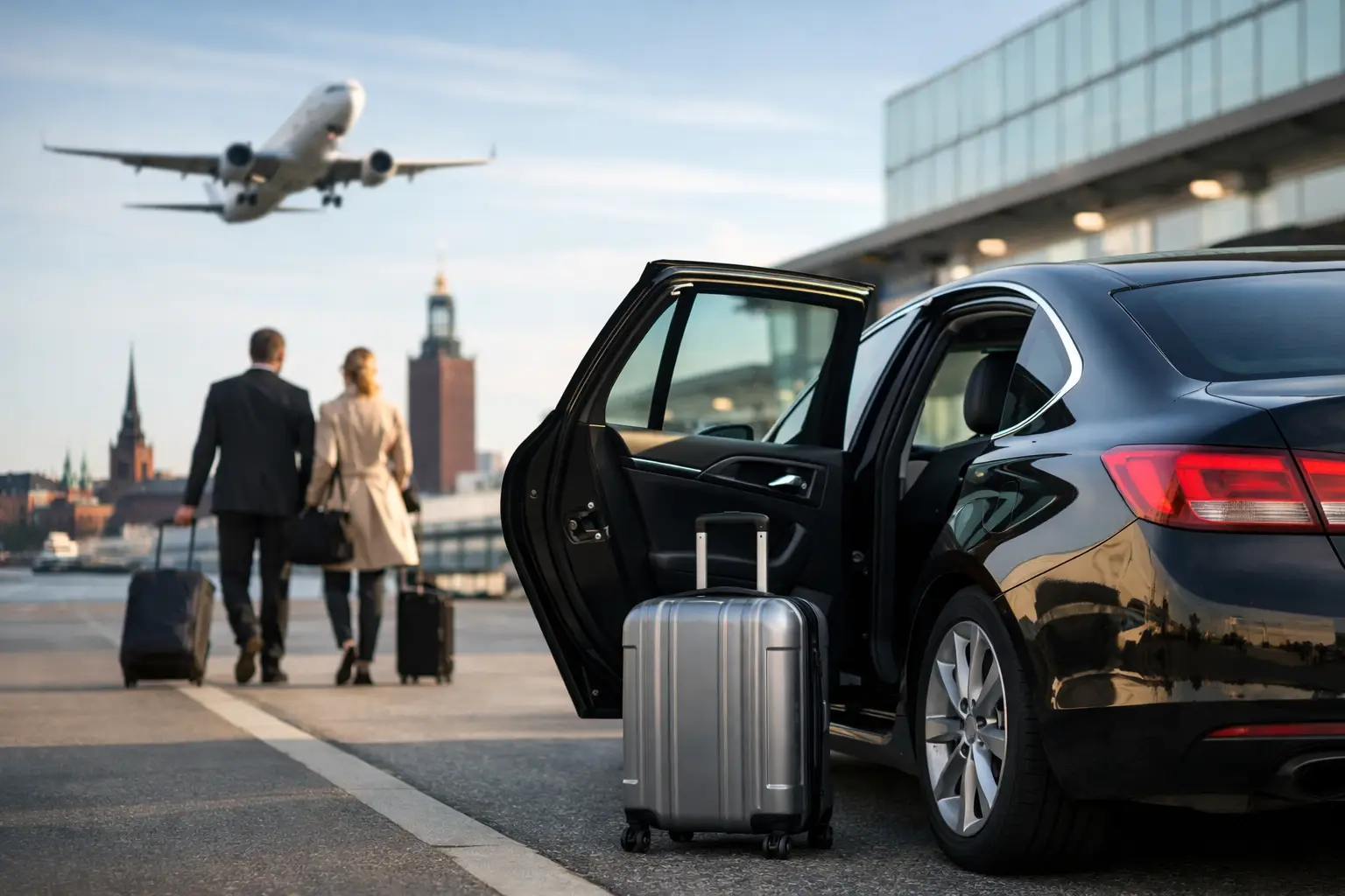 Flygplatstaxi Stockholm - boka tryggt och i tid