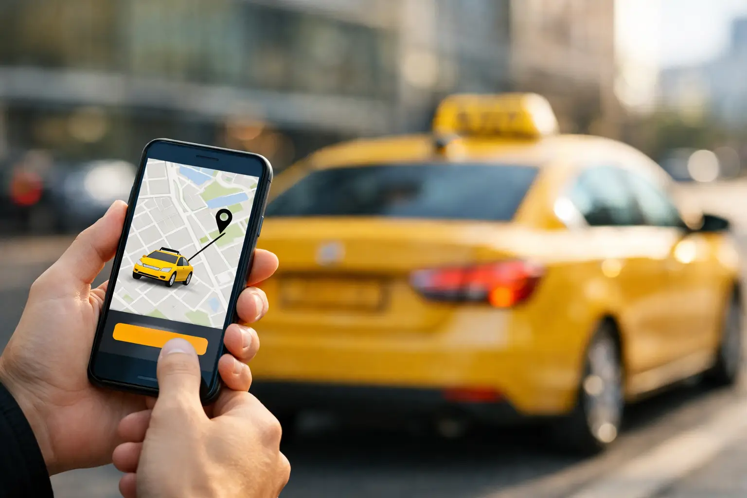 Ladda ner TAXITIME TAXI APP för direkt eller förbokning