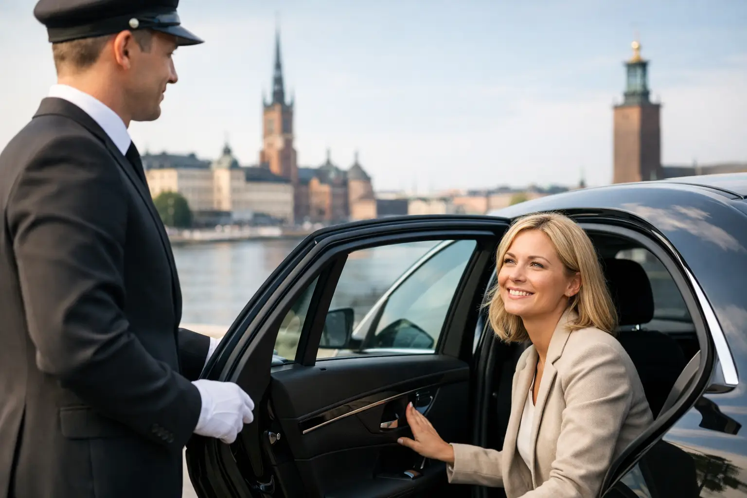 Privata chaufförtjänster i Sverige för trygga resor