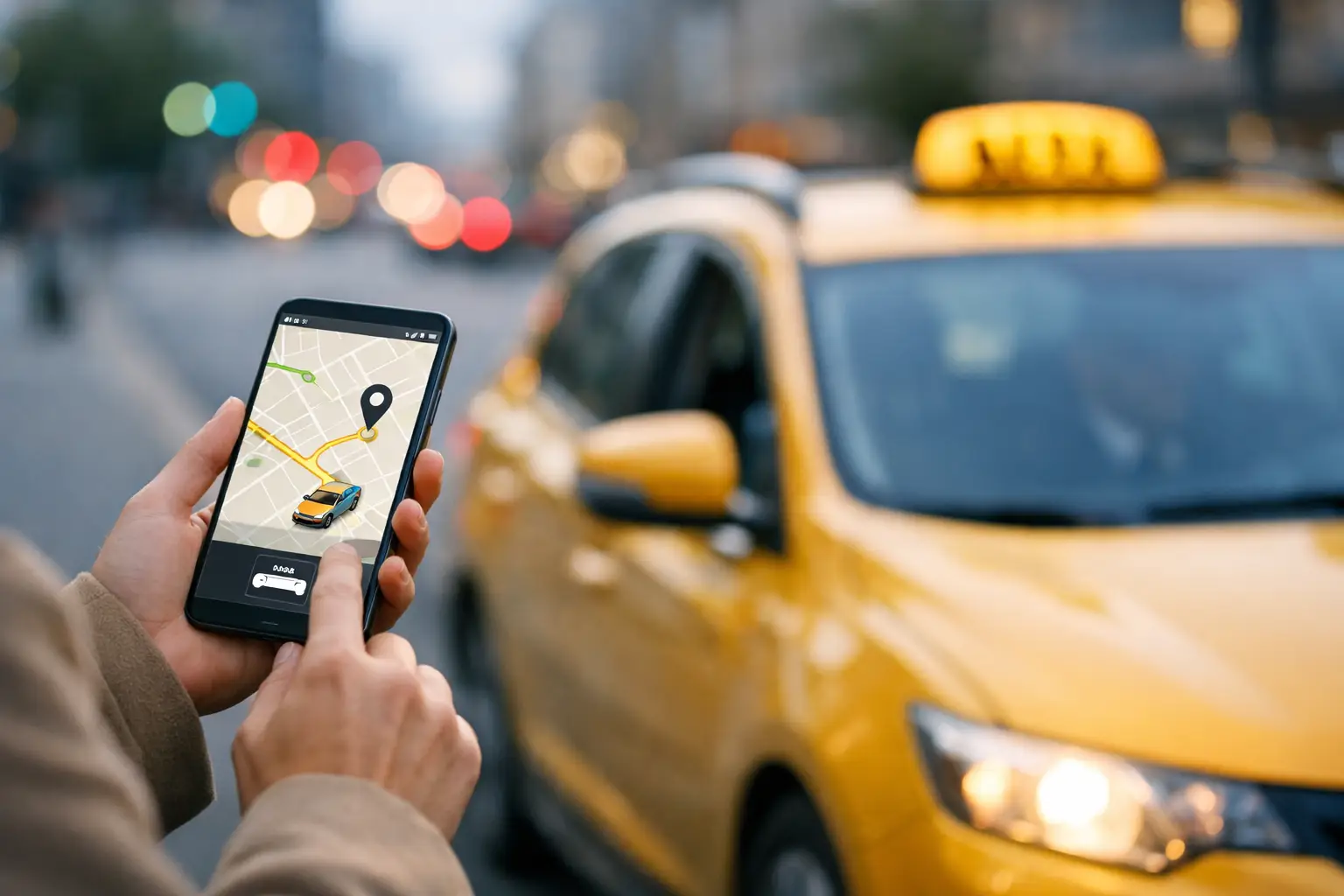 Taxitime app för bokningar utan onödig väntan