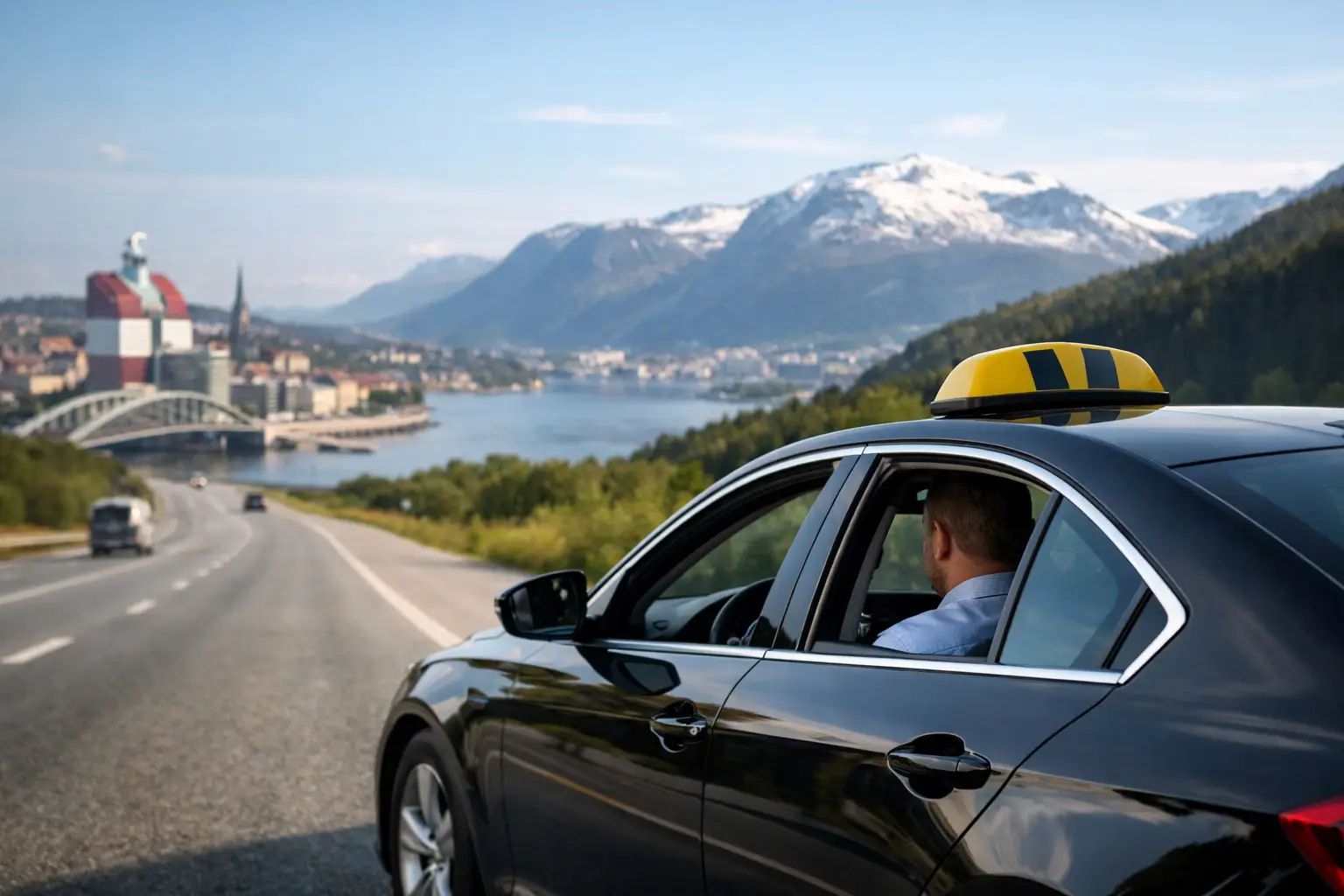 Taxitime från Gothenburg till Oslo utan stress