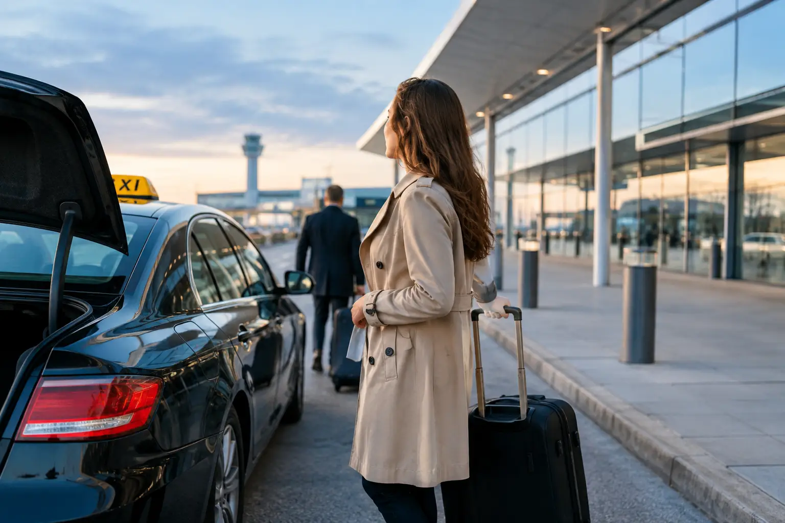 Taxi Landvetter Göteborg med fast pris dygnet runt