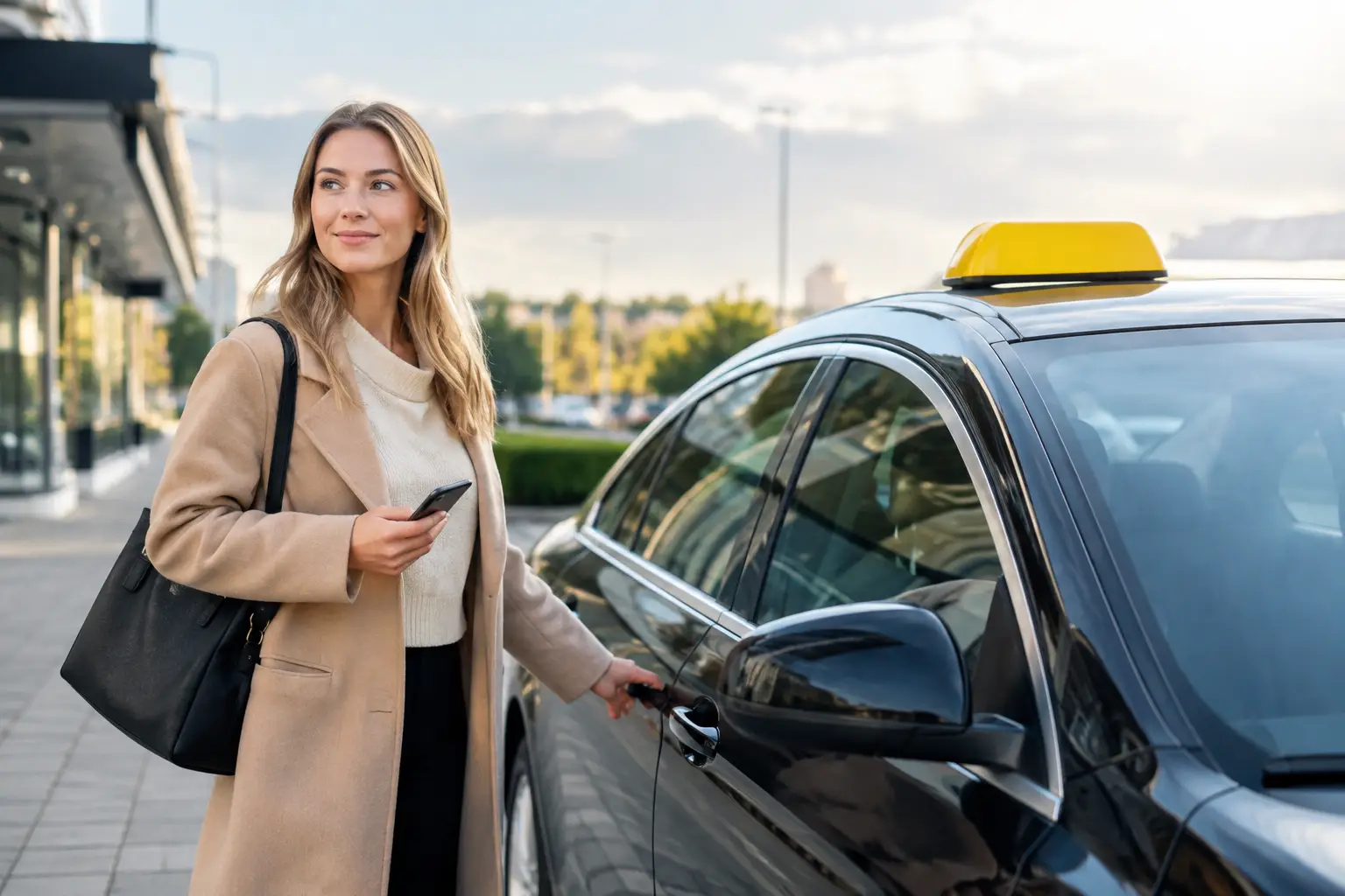Taxi i Ale med fast pris och trygg upphämtning